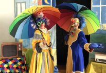 Domingo tem espetáculo infantil gratuito no Museu Municipal de Varginha palhaços varginha