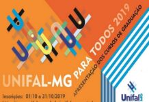 UNIFAL-MG PARA TODOS acontece esta semana unifal graduação