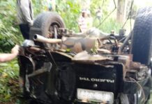 Carro cai na Ponte dos Buenos e uma pessoa morre