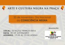 Dia Nacional da Consciência Negra será comemorado na Estação