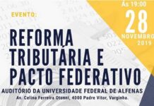 Reforma Tributária e Pacto Federativo do Brasil é tema de debate nesta quinta na UNIFAL reforma tributaria unifal