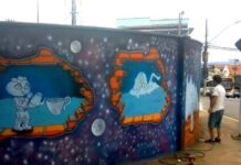 Prefeitura realiza pintura em pontos turísticos de Varginha pintura em pontos turísticos de varginha