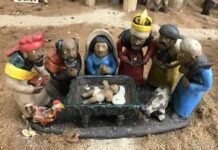 Presépios em miniatura estão em exposição no Museu Municipal presepio natal varginha