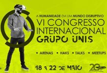 VI Congresso Internacional Unis: “A Humanidade em um Mundo Disruptivo” tem data marcada vi congresso internacional unis
