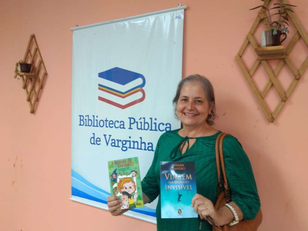 escritora Carmem Brandão Varginha