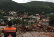 MG confirma neste sábado, 7 de janeiro, que 129 cidades declararam situação de emergência Chuvas