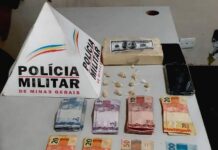 PM descobre mercearia utilizada para traficar drogas no bairro Centenário drogas centenario varginha