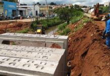 Obras de ponte no Santa Maria são retomadas nesta segunda, 20 Ponte