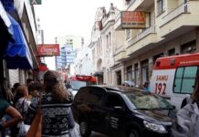 Mulher passa mal e morre em casa lotérica de Varginha Samu