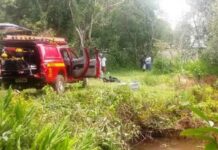 Corpo de idoso é encontrado dentro do ribeirão Água Limpa, em Lavras Lavras