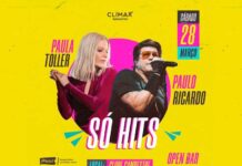Show “Só Hits: Paula Toller e Paulo Ricardo” em Varginha é adiado para agosto so hits Paula Toller e Paulo Ricardo em Varginha