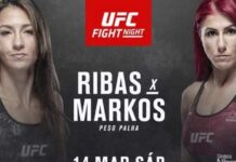 Amanda Ribas luta neste sábado no UFC. Evento teve horário alterado e não terá público devido ao Coronavírus amanda ribas x markos