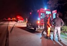 Homem de 50 anos morre atropelado por caminhão em Varginha atropelamento