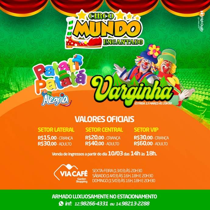 Circo Mundo Encantado Varginha