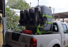 Varginha irá desinfetar os pontos de maior concentração de pessoas na cidade Limpeza