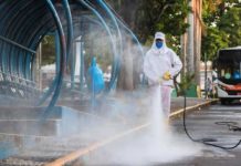 Veja onde acontece a desinfecção de rua e também a capina, tapa-buraco e mutirão da dengue em Varginha Desinfecção em Varginha