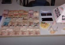 Casal que vendia drogas por aplicativo em Varginha é preso com mais de 20 mil em dinheiro tráfico
