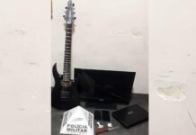 Polícia Militar prende autores de furto e localiza produtos roubados furto