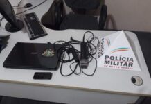 Polícia Militar prende homem que arrombou pet shop no bairro Boa Vista em Varginha produtos recuperados polícia militar varginha