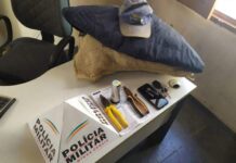 Polícia Militar prende autores que tentaram furtar armazém de café em Varginha roubo armazém de café varginha