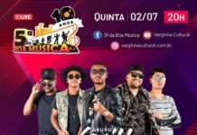 Grupo Griff se apresenta na live do Projeto 5ª da Boa Música nesta quinta-feira (02) grupo griff