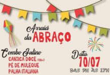 Tem festa julina da Abraço no dia 10 de julho. Veja como participar Festa Julina Abraço