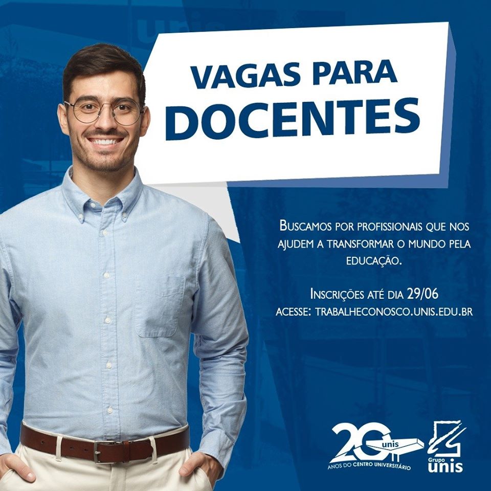 vaga grupo unis varginha