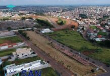 Combate ao coronavírus: desinfecção acontece na Academia de Rua da Vila Paiva Vila Paiva - Pista de caminhada