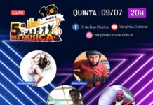 Live do 5ª da Boa Música desta semana é com Mayara Blanco & banda 5ª da Bo Musica 09-07