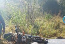 Motociclista sem habilitação causa acidente e é preso em Varginha Motociclista sem habilitação