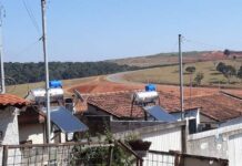 Famílias de baixa renda de Varginha estão recebendo sistemas de aquecimento solar da Cemig sistema de aquecimento solar cemig