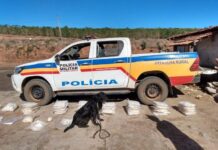 Polícia Militar apreende mais de 30 mil papelotes de cocaína Laboratório de Refino de Cocaina