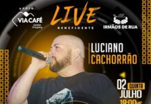 Grupo Irmãos de Rua faz live beneficente com show de Luciano Cachorrão nesta quinta-feira (02) live irmãos de rua luciano cachorrão varginha