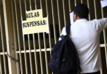 Sindicato dos professores pede adiamento das aulas presenciais em Varginha Aulas Suspensas