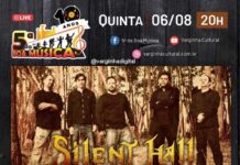 Banda Silent Hall toca na live do Projeto 5ª da Boa Música silent hall 5ª da boa música vrginha