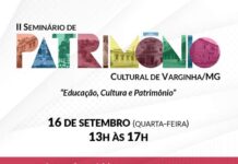 II Seminário de Patrimônio Cultural acontece nesta quarta-feira (16) II Seminário Educação, Cultura e Patrimônio