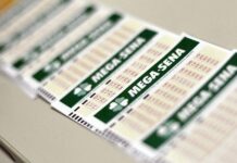 Mega-Sena sorteia nesta terça prêmio acumulado em R$ 120 milhões Cartão de aposta da Mega-Sena concurso