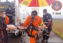 Menina com queimaduras de 1º e 2º graus é transferida para BH Acidente com água quente