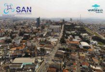 Parabéns Varginha pelos seus 138 anos! Veja a imagem da cidade feita pelo drone Varginha 7 de outubro de 2020
