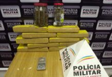 Polícia Militar apreende grande quantidade de drogas em Varginha Drogas apreendidas em Varginha