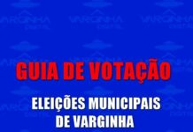 Guia de votação: Tudo que você precisa saber para votar neste domingo guia de votação varginha-2020