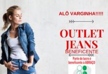 Abraço faz Outlet Jeans Beneficente nesta sexta e sábado, 11 e 12 de dezembro abraço outlet jeans beneficente