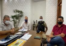 Com risco de colapso no sistema de saúde Prefeitura de Três Pontas faz alerta a população Três Pontas reunião colapso