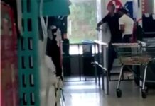 Funcionária de supermercado é feita de refém em Varginha homem faz mulher de refem no Bretas em Varginha