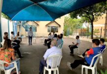 Prefeito se reúne com representantes de Supermercados para enfrentamento da Covid-19 reunião covid-19 supermercados varginha