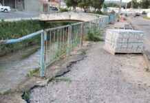 Região do Ribeirão Santa Maria passa por reparos Região do Ribeirão Santa Maria