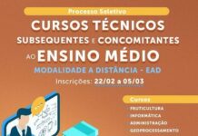 Inscrições para os Cursos Técnicos gratuitos EAD do IFSULDEMINAS terminam nesta sexta. São 5.700 vagas em 11 cursos cursos técnicos gratuitos ead ifsuldeminas 2021