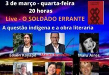 Live O Soldado Errante: A Questão Indígena e a Obra Literária acontece nesta quarta (3) live o soldado errante questão indígena