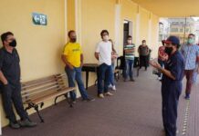 Servidores da Fundação Cultural recebem Treinamento de Brigada de Incêndio servidores fundação cultural treinamento