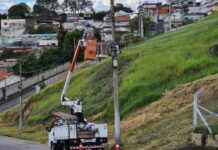 Prefeitura troca iluminação pública nos bairros Canaã e Santa Luiza Troca de lâmpadas